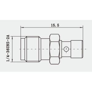 SMA Female Straight RF Connector For SFF-50-1.5-1 Cable Socket