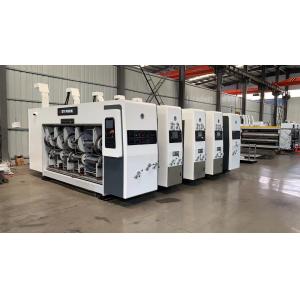 Six Colors Flexo Printer Slotter Die Cutter Machine 1224mm Intelligent