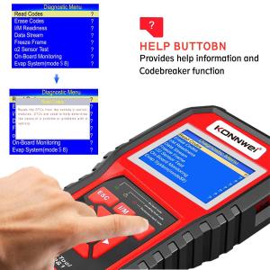 OBD2 KW850 Konnwei Car Diagnostic scaner automotriz Engine Light Fault Code