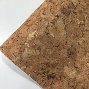 Multi Purpose Thin Cork Sheet , Pvc Leather Fabric Abrasion Resistant