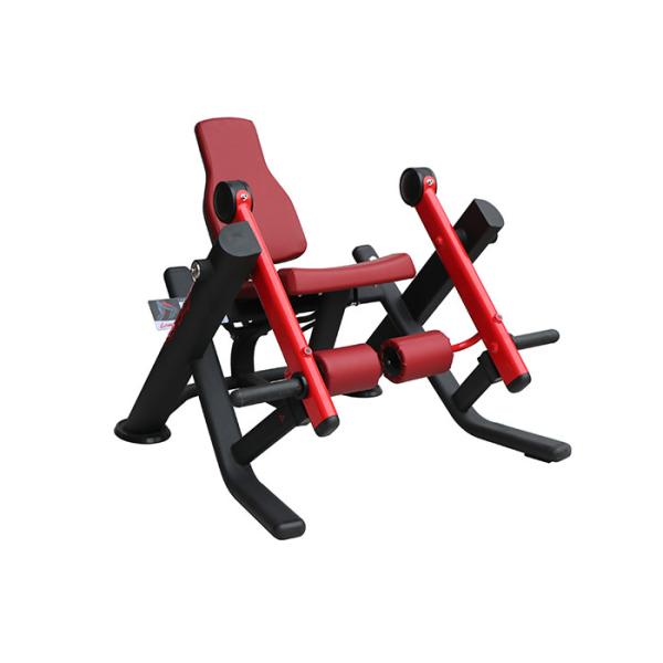 Quality Customizable Color Plate Loaded Leg Curl Machine Maintenance Free Muscle Strengthen wholesale
