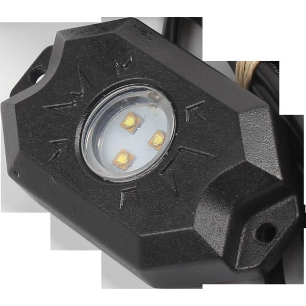 IP 68 RGB Bluetooth control Jeep Wrangler Led Rock Light Kit RGB Color Changing