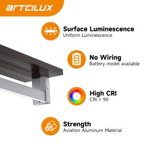 Wardrobe LED Lighting With Motion Sensor A317D/A337D Two Installation Methods