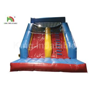 Durable Inflatable Sports Games With Slide And Climbing , Children 'S Obstacle