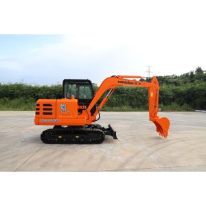 Lonking 6 Ton Hydraulic Mini Excavator with 15.4kw/2400rpm Engine and 5900*2000