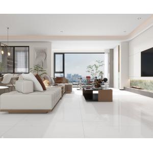 Carrara and Firebrick 1000x1000mm Porcelain Glazed Polished Tiles For Dining