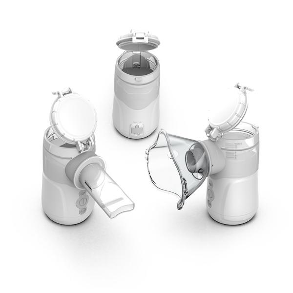 Quality Kids Cough Cold Portable Home Nebulizer 0.35mL/Min DC USB Removable Battery wholesale
