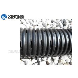 Operating Stable Plastic PVC Pipe Slotting Machine Hole Punching 1 Year Warranty