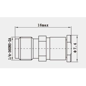 K2.92 Female Stainless Steel High Performance RF Coaxial Connector for SF102/E