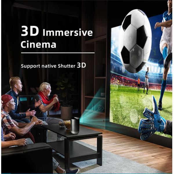 Dual 2.4G 5G AC Home Theater Full HD 4K Projector BT 4.0 FCC