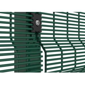 Pvc Coated Galvanized Portable Security 358 Fence Panel Custom 6 Gauge Welded
