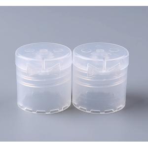 cosmetic Flip Top Bottle Caps Transparent smooth 20/410 24/410