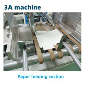 200g-650g Card Paper CQT 800 Corrugated Box Gluing Machine for Machinery Repair