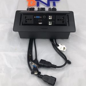 Cheap Pop Up Desktop Socket Conference table socket with connected wires for sale