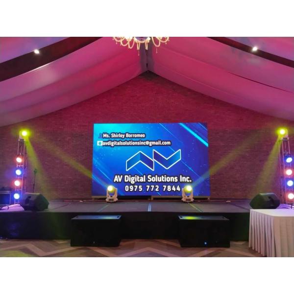 Outdoor Waterproof Full Color LED Display Pre-Maintenance P8 Lightweight IP65