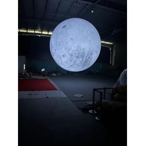 Decoration Used Giant Advertising Inflatable Moon Model With Led Light Large