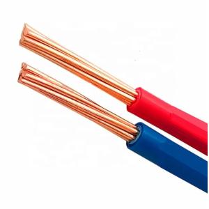 CCC Certified 4/6/8/10/12/14/16 AWG Copper Conductor PVC/PE Jacket Electrical