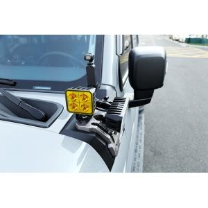 Jeep TANK 300 A-Pillar Light Mounting Brackets Net weight 3.5kg Finish Powder