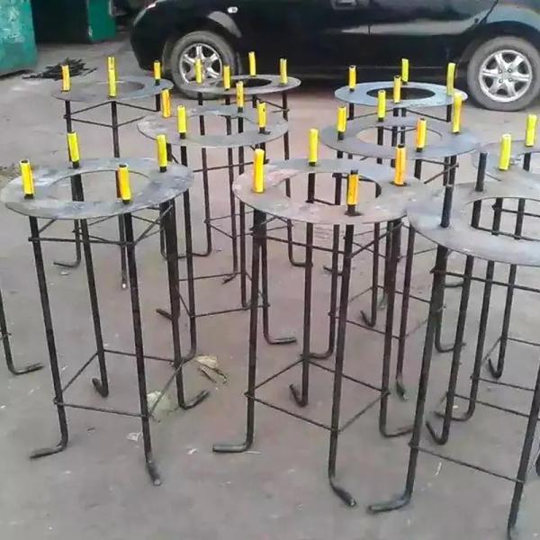 Four Claw Steel Bar Welding Stool Embedded Component Iron Plate Processing For Curtain Wall