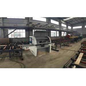 Automatic Multiple Blades Ripsaw Rip Saw Wood Sawing Line to process logs into
