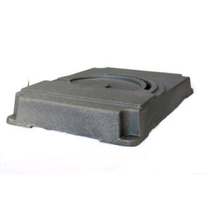 Sand Casting QT200 Ductile Cast Iron Dicing Saw Base Seat For Saw Machinery