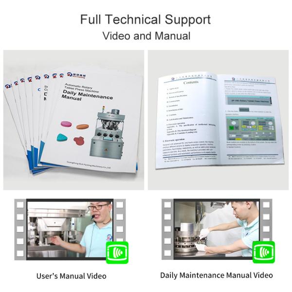 Automatic Tablet Compression Machine Pharmaceutical Herbal Tablet Making Machine