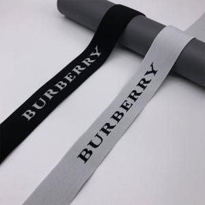 underwear elastic custom logo nylon jacquard ribbon waistband elastic jacquard