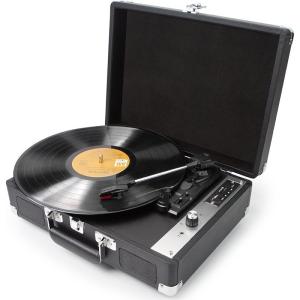 5.0 Bluetooth Suitcase Record Player , 3 Speed Record Player With Speakers