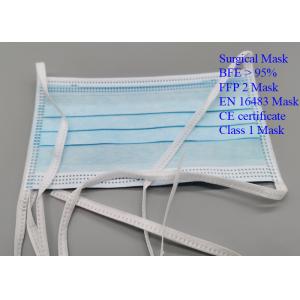 Dust Resistant Non Woven Fabric Mask , Hypoallergenic Earloop Mask For Adult