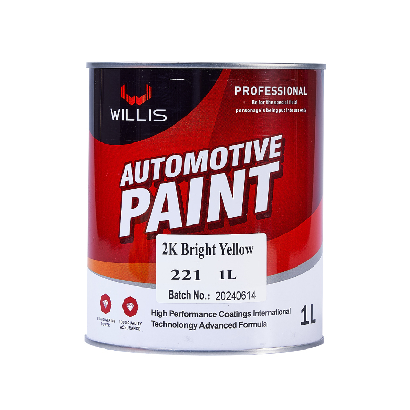 Acrylic Resin 2K Solid Paint with Liquid Coating in 1L/4L/20L Sizes for Spray