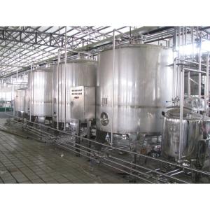 Cheap Automatic Complete Organic Yogurt Processing Line Pasteurizing Freezing Homogenizing for sale