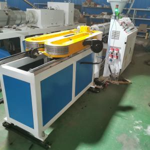 Deep Screw PVC Single Wall Corrugated Pipe Extruder Machine Customized Request