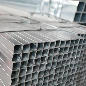 En S355jr Hot Dip Galvanized Square Tube 6.4m 0.6-20mm