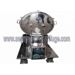Model PPTD Top Discharging Basket Centrifuge For Ground Plant Washing With