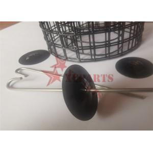 Stainless Steel J Hooks & Speed Clips For Fixing Solar Panel Guard Mesh