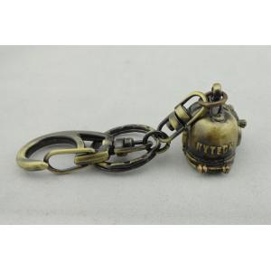 3D Scuba Diving Key Chain, Promotional Keychain with Pewter Antique Brass