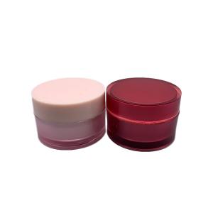 Cheap Round Screw Top Electroplate 120g Plastic Containers for sale