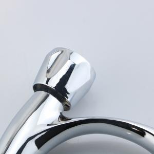 Hot Cold Water Tap Zinc Alloy Single Handle Wash Basin Mixer Faucet Modern