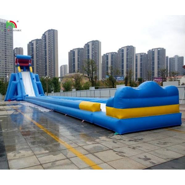 Water Park Slides Funny Aqua Park Water Games New Design Aquatic Play Equipment Inflatable Long Water Slide