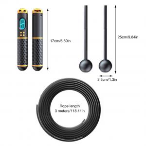 China Weight Loss Smart Jump Rope Counter Speed Counting Digital Jump Rope Adjustable Cordless Skipping Fitness Jump Rope on sale
