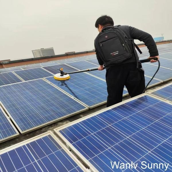 Quality Solar Panel Maintenance Set with Artificial Control and Cold Water Cleaning Process wholesale