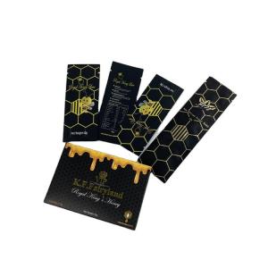 China Food Grade Royal Honey Bee Sachets Plastic Pouches Packaging Gel Mylar 10g 20g on sale