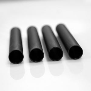 3K Roll Wrapped Carbon Fiber Tubing Twill Matte Finish