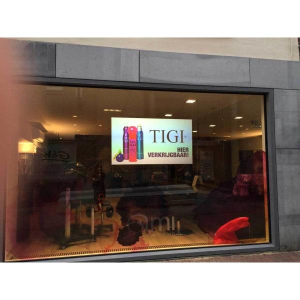 Shopping Malls Hologram Transparent Film For Projection Screens On Glass