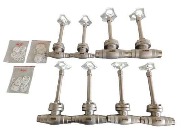 Cryogenic Globe Valve with 5.0Mpa Maximum Pressure CF8/CF3 Valve Body and DJ61F