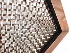 Surface Finished Services Architectural Woven Wire Mesh With Pattern Design