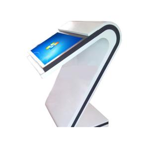 Tempered Glass 46 Inch Touch Advertising LED Billboard All In One Screen