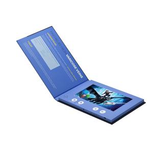 Custom Video Greeting Card LCD Video Brochure Card Video Book