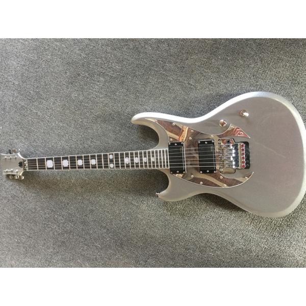 Top quality factory custom Silver Powder Mirror Panel High Quality Guitar/Anmiyue China Electric Guitar
