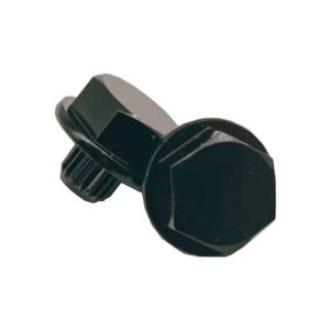 Grade 8.8 Electrophoresis Fasteners Black Hex Hub Screws 17.0mm Flange Diameter